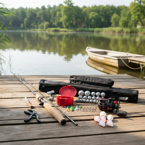 Kit Pesca Completo Profesional 1,50m – Bravo Fishing